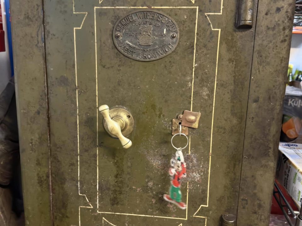 locked safe